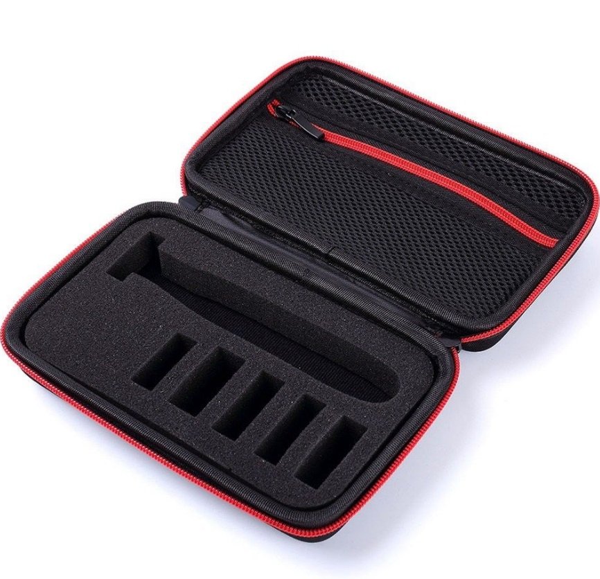 Factory Custom Portable Protective Waterproof Zipper EVA Razor Case