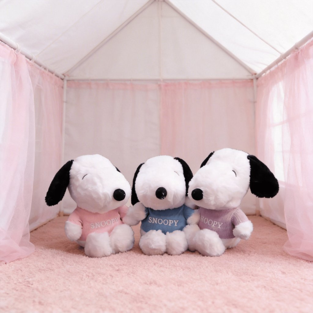 Snoopyed Plush Toy Dog Stuffed Animal Plush Toys Throw Pillow Claw Machine Scissors Machine Gift